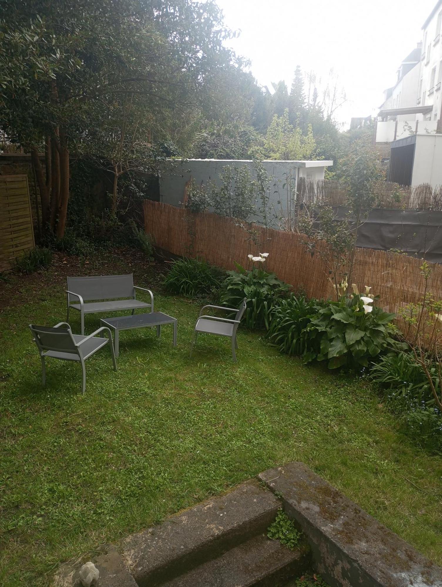 Appartement Hyper Centre 1 Lorient Jardin Clos Exterior foto